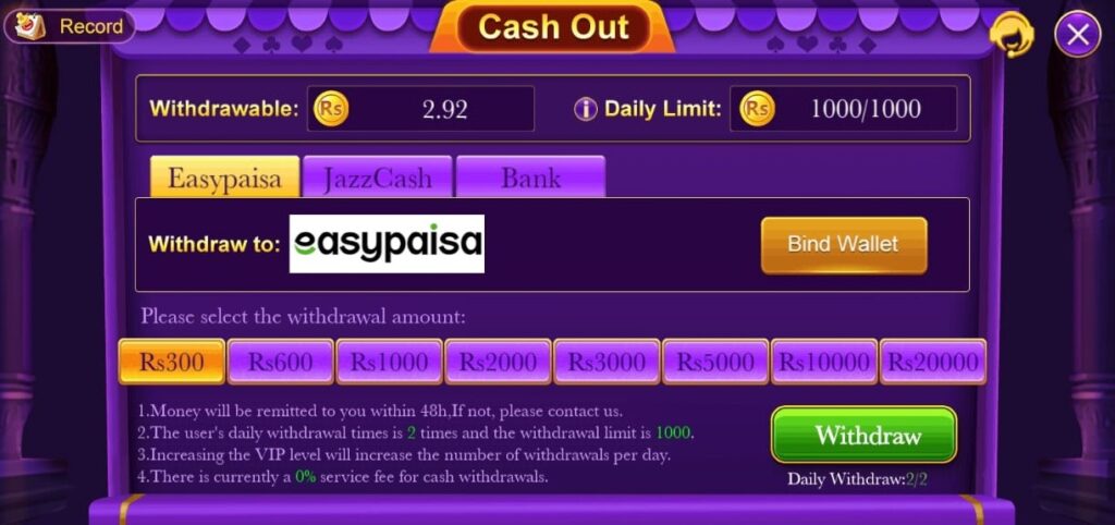des patti 777 payment method